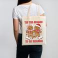 Tis The Season Reading Christmas Shirt Book Lovers Teacher Canvas Tote Bag Tis The Season Reading Christmas Shirt Book Lovers Teacher Canvas Tote Bag