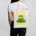 Toad-Ally 100 Days Smarter Frog Reading Book 100 School Day Canvas Tote Bag Toad-Ally 100 Days Smarter Frog Reading Book 100 School Day Canvas Tote Bag
