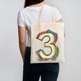 Toddler 3rd Birthday Books Themed 3 Year Old Boys Kids Girls Canvas Tote Bag