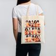 History Month Educated Black Women Girls Reading Books Canvas Tote Bag