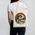 Never Underestimate The Power Of a Girl With a Book Reading Canvas Tote Bag