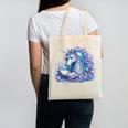 Unicorn Reading For Book Lovers Readers Canvas Tote Bag