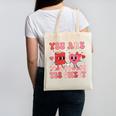 Valentine Day Book You Are Too Sweet Librarian Teacher Kids Canvas Tote Bag