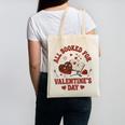 Valentines All Booked For Valentines Book Lover Girl Teacher Canvas Tote Bag
