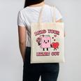 Valentines Day Book Read Your Heart Out Women Men Kids Canvas Tote Bag