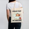 Vintage I Read Past My Bedtime Cute Sleeping Bear Book Lover Canvas Tote Bag Vintage I Read Past My Bedtime Cute Sleeping Bear Book Lover Canvas Tote Bag