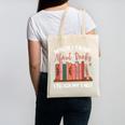 When I Think About Books I Touch My Shelf Bookworm Lovers Canvas Tote Bag