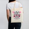 Women Read Your Heart Out Valentine's Day Teacher Book Canvas Tote Bag Women Read Your Heart Out Valentine's Day Teacher Book Canvas Tote Bag