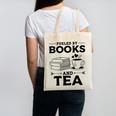 Women's Fueled By Books And Tea Book Lover Bookworm Reading Books Canvas Tote Bag Women's Fueled By Books And Tea Book Lover Bookworm Reading Books Canvas Tote Bag