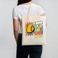 Women's Girls Softball Play Like A Girl Comic Book Pop Art Canvas Tote Bag