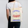 I Workout So I Can Carry More Books Exercise Books Lover Canvas Tote Bag