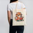 In World Of Bookworms Be Book Dragon Cute Women Kids Men Canvas Tote Bag