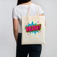 Yeah Comic Comic Book Graphic Canvas Tote Bag