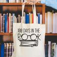 100 Days Of SCHOOKBook Nerd Book Lover Reading Librarian Boo Canvas Tote Bag 100 Days Of SCHOOKBook Nerd Book Lover Reading Librarian Boo Canvas Tote Bag