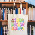 100 Days Of School Book Pencil Teachers Girls Kids 100th Day Canvas Tote Bag