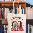 100 Days Smarter Shirt Cute Hedgehog Love Books School Tee Canvas Tote Bag 100 Days Smarter Shirt Cute Hedgehog Love Books School Tee Canvas Tote Bag