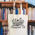 15th Birthday Chapter 15 Reading Book Lover 15 Year Old Canvas Tote Bag 15th Birthday Chapter 15 Reading Book Lover 15 Year Old Canvas Tote Bag