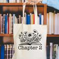 2nd Birthday Girl Chapter 2 Reading Book Lover 2 Year Old Canvas Tote Bag