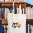 67 Read Every Night Quote For Book Lovers &Coffee Fans Canvas Tote Bag
