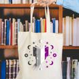 Ace Pride Book With Stars Moons And Magic Hand Canvas Tote Bag