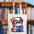 Adorable Book Lover Bulldog With Reading Glasses Cute Raglan Baseball Tee Canvas Tote Bag Adorable Book Lover Bulldog With Reading Glasses Cute Raglan Baseball Tee Canvas Tote Bag
