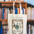 Alcott Little Women Characters Literature Book Illustration Canvas Tote Bag Alcott Little Women Characters Literature Book Illustration Canvas Tote Bag