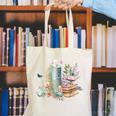 Alice In Wonderland Characters Lewis Carroll Book Lover Canvas Tote Bag Alice In Wonderland Characters Lewis Carroll Book Lover Canvas Tote Bag