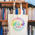 Anti Social Book Club Go Away I'm Reading Book Tie Dye Canvas Tote Bag