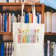 Applied Behavior Analysis Book Wildflower ABA RBT Therapist Premium Tri-Blend Canvas Tote Bag Applied Behavior Analysis Book Wildflower ABA RBT Therapist Premium Tri-Blend Canvas Tote Bag