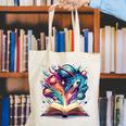 Astronomy Space Lover Books Bookworm Canvas Tote Bag