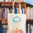 Audiobook Reader Smut Book My Audiobooks Talks Dirty To Me Canvas Tote Bag