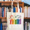 Awesome Like My Daughter Books Floral Proud Mom Women Canvas Tote Bag