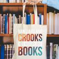 Ban Liars And Crooks Not History And Books Canvas Tote Bag