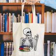 Never Better Skeleton Read Reading Book Librarian Men Women Canvas Tote Bag