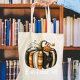 Boo-Kmarked Fall Pumpkin Books Halloween Teacher Teaching Canvas Tote Bag Boo-Kmarked Fall Pumpkin Books Halloween Teacher Teaching Canvas Tote Bag