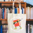 This Is My Book Character Costume- Dabbing Book Kids Canvas Tote Bag