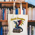 Book Dragon Mark Minson's Books Canvas Tote Bag Book Dragon Mark Minson's Books Canvas Tote Bag