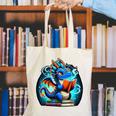 Book Dragon Reading Lover Canvas Tote Bag Book Dragon Reading Lover Canvas Tote Bag