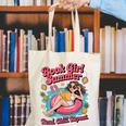 Book Girl Summer Beach Vacation Book Lover Canvas Tote Bag Book Girl Summer Beach Vacation Book Lover Canvas Tote Bag