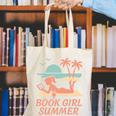 Book Girl Summer Book Reading Retro Sunset Canvas Tote Bag Book Girl Summer Book Reading Retro Sunset Canvas Tote Bag