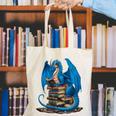 Book Lover Bookworm Reading Books Dragon Premium Tri-Blend Canvas Tote Bag Book Lover Bookworm Reading Books Dragon Premium Tri-Blend Canvas Tote Bag