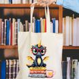 Book Lover Cute Baby Dragon Reading Canvas Tote Bag