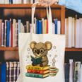 Book Lover Koala Reading Bookish Library Read Books Be Kind Canvas Tote Bag