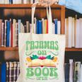Book And Pajama Pajamas On Book Open Canvas Tote Bag