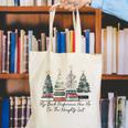My Book Preference Has Me On The Naughty List Christmas Tree Canvas Tote Bag