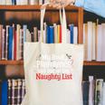 My Book Preference Naughty List Readers Christmas Joke Canvas Tote Bag My Book Preference Naughty List Readers Christmas Joke Canvas Tote Bag
