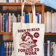 Book Readers Forced To Work Sadness Canvas Tote Bag Book Readers Forced To Work Sadness Canvas Tote Bag