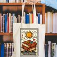 Book Reading Tarot Card The Reader Canvas Tote Bag