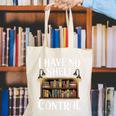 Book Shirt I Have No Shelf Control Books Canvas Tote Bag
