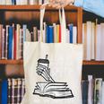 I Like My Book Spicy Read Reading Librarian Men Women Kids Canvas Tote Bag